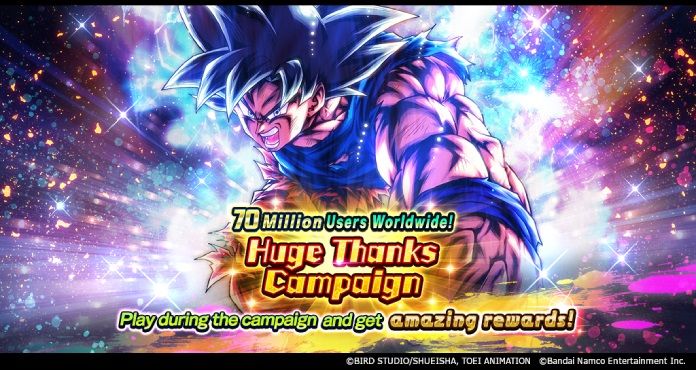 „70 Millionen Nutzer weltweit! Riesendank-Kampagne!“ Startet in Dragon Ball Legends!!